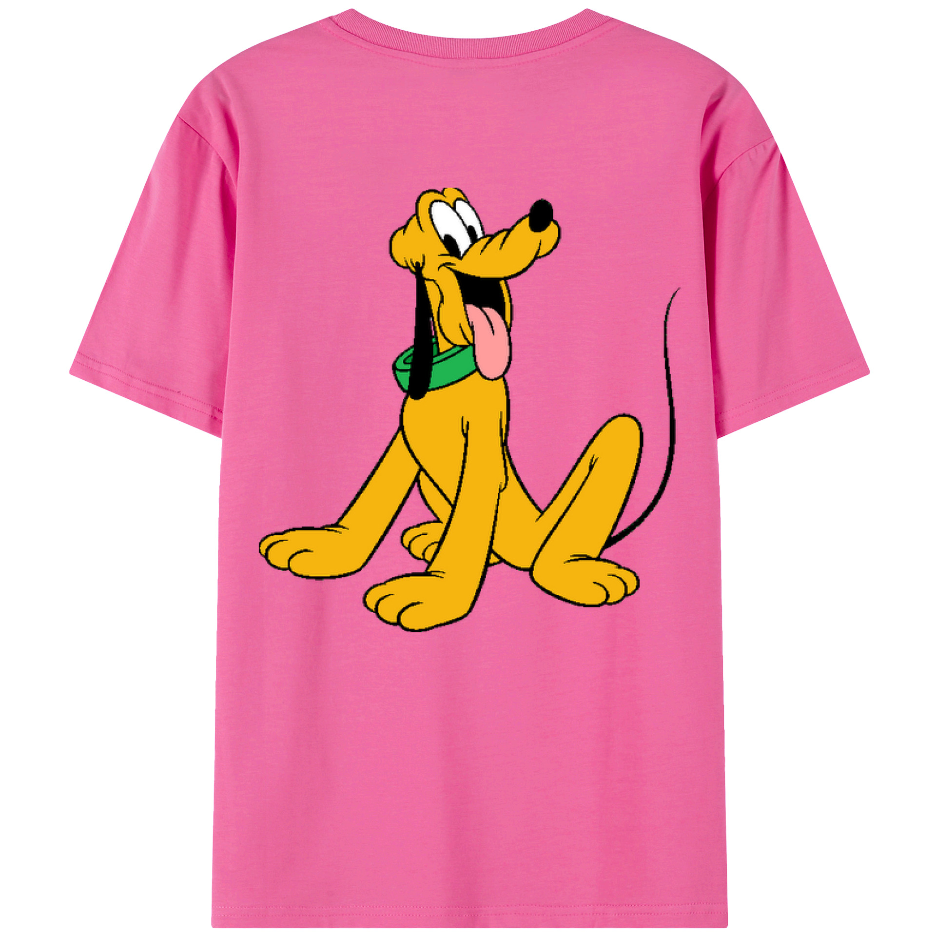 （画像用） ミッキーマウス Mickey Mouse レディース半袖Tシャツ(バックプリント)